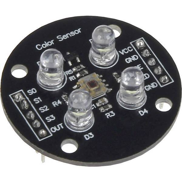 Scheda di sviluppo arduino colorimeter tcs3200 nero