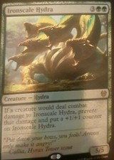 MTG FOIL Ironscale hydra #296 Theros beyond death mint condition never used 