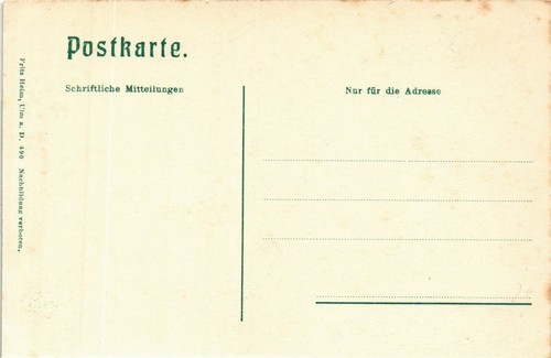 Postal CPA Ulm con Danubio ALEMANIA (897229) - Imagen 2 de 2