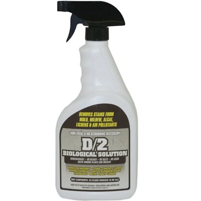 D/2 Biological Solution Original 0,946 L - Grabstein- und Mauerwerksreiniger