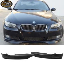 Fit 07-10 E92 E93 3-Series Pre LCI M-Tech Msport PP Front Lip Spoiler Splitter
