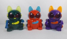 Lot of 3 Meow Chi Robo Chi Pets Interactive Cat Tiger Electronics 2000 Sega Toys