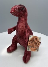 1997 Zonies Russ Berrie MEGABYTE Dinosaur Plush 8" W/Tag
