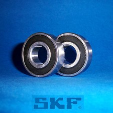 2 Kugellager 6200 2RS / Markenware SKF / 10 x 30 x 9 mm