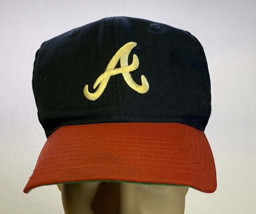Atlanta Braves Twins Enterprise スナップバック Vintage Atlanta Braves Snapback Hat Cap 90's Twins