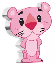 2024 THE PINK PANTHER 60TH ANNIVERSARY 1oz SILVER Perth Mint MINTED MINI COIN