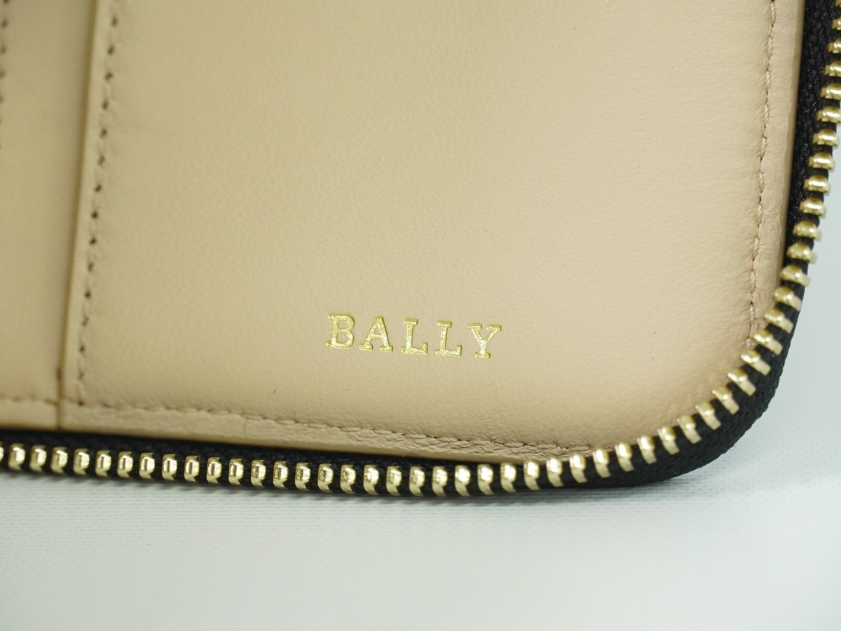 BALLY Leather Round Zip Compact Wallet Black Gold | eBay BALLY Leather Round Zip Compact Wallet Black Gold | eBay