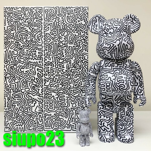 Medicom 400% + 100% Bearbrick ~ Keith 