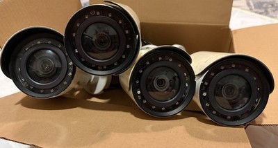 4 Illustra 3MP Outdoor Bullet Security Cameras IR Night Vision