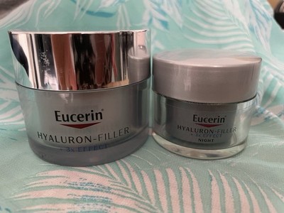 Eucerin Hyaluron Filler 3 Effect 50 ml Creme + Nachtcreme 20 ml NEU