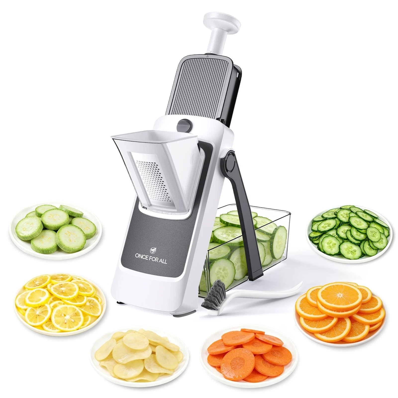 Adjustable Mandoline Slicer - Professional Kitchen Vegetable & Fruit Cutter, 0.1
Opens in a new wind