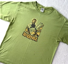 Les Claypool Primus Band T Shirt Artwork Doug Boehm Rare Large