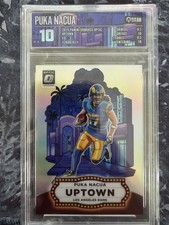 2025 Panini Donruss Optic - Uptown Puka Nacua #8 TITAN 10 NEW Ai Grading Service