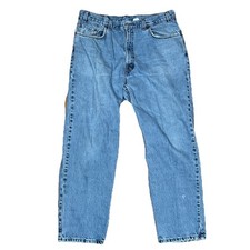 Vintage Levis Jeans Mens 36x29 Blue 90s Y2K USA Made 550 Relaxed Fit Tag40x30 