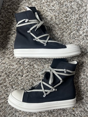 size 9 rick owens ramones hexa drkshdw black milk | eBay