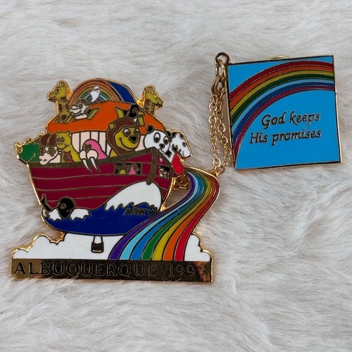 1999 Albuquerque Noahs Ark Hot Air Balloon 2 Piece LE Pin Set