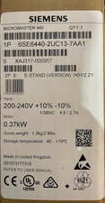 Brand New Siemens 6SE6440-2UC13-7AA1 inverter 0.37KW Fast Shipment