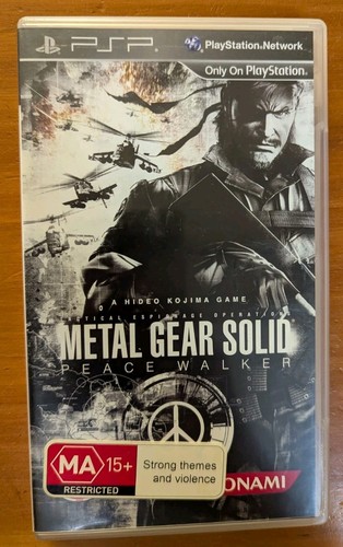 Metal Gear Solid Peace Walker - Sony PSP - PAL - Complete - Mint Condition - Picture 1 of 4