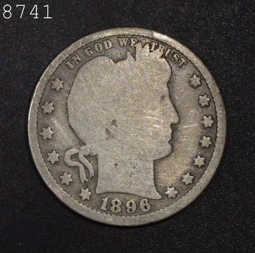 1896-S? Barber Quarter *Free S/H After 1st Item*