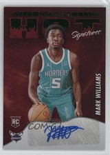 2022-23 Panini NBA Hoops Hot Signatures Rookies Green Mark Williams Auto 4at