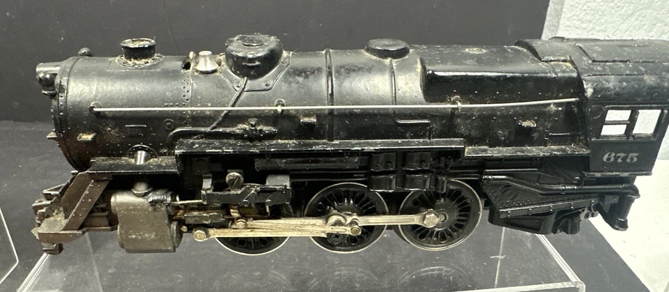 Postwar Lionel 675 Steam Locomotive & 2466WX Whistle Tender From 1947~w/Nice OBs - Image 4 of 4