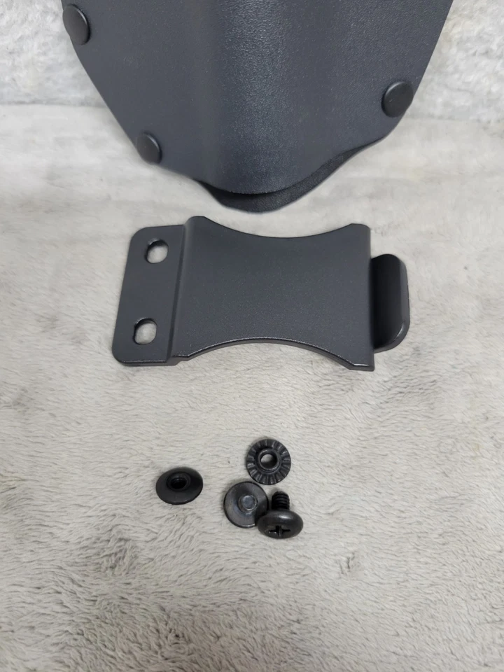 Pistola de calor para diestros oculta Bullseye funda IWB moldeada tamaño pequeño - negra Foto 3 de 4