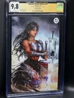 CGC 9.8 ABSOLUTE WONDER WOMAN #10 JSA Signed Kyu Yong EOM Sketch EXCLUSIVE
