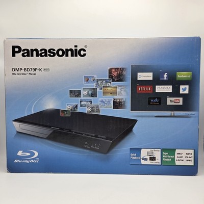 Panasonic DMP-BD79P-K  Black Blu-Ray Disc DVD Player Brand New