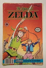 The Legend of Zelda #1 Comic Book Valiant Comics 1991 Nintendo Video Games