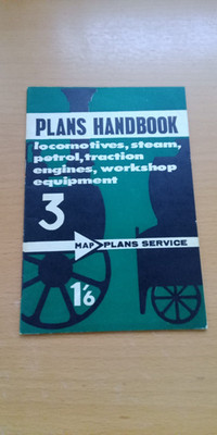 Plans Handbook 3 , Locomotives , Steam , Petrol , Traction , Engines , MAP Plans