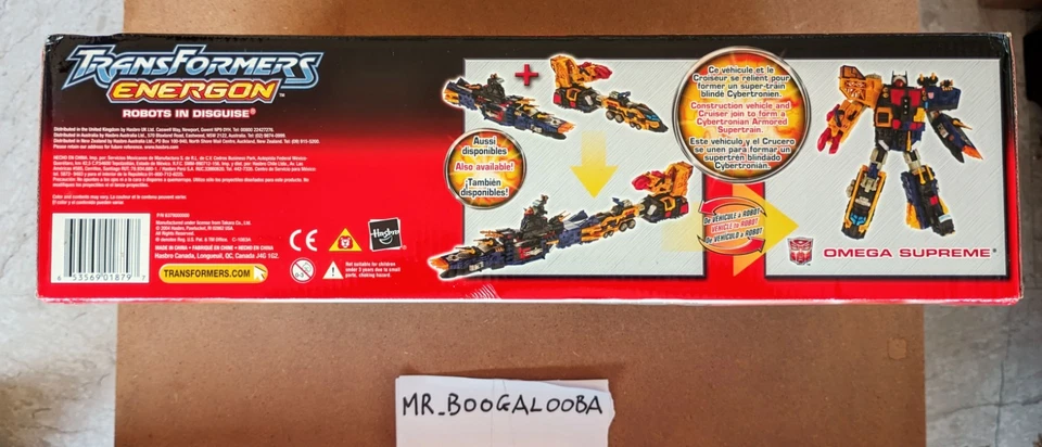 Transformers Energon Powerlinx Optimus Prime vs Megatron 2004 MISB - Immagine 3 di 4