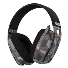 BINNUNE 2.4GHz Camouflage Wireless Gaming Headset Noise Cancelling Mic for PS4