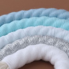 Macrame Rainbow Wall Hanging Decoration Boho Nursery Baby Kids Room Home Decor B
