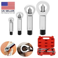 4pcs Nut Splitter Breaker 9-27mm Nut Remover Extractor Adjustable Cracker Tools