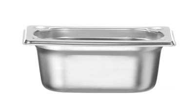 Hendi GN-Behälter Kitchen Line GN1/9 mit 0,6 Liter aus Edelstahl