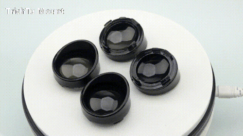 4pcs Smoke Turn Signal Lens Covers w/Black Bezel Visors For Harley Softail Dyna - Picture 16 of 16