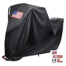 Motorcycle Cover Waterproof Outdoor, Heavy Duty Motorcycle Cover, 96.5"