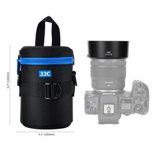 JJC ES-73B Lens Hood with Lens Case Pouch for Canon RF 45mm F1.2 on R8 R5 R6 RP