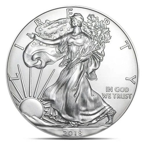 2018 American Silver Eagle - BU .999 Silver
