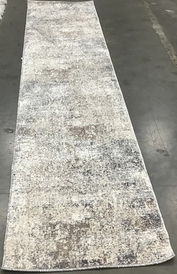IVORY GREY 2'-0'' x 10'-0'' Broken Thread Rug Reduced Price 1172685056 ASN705A-210