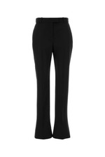 ALEXANDER MCQUEEN Black Wool Pant New & Authentic