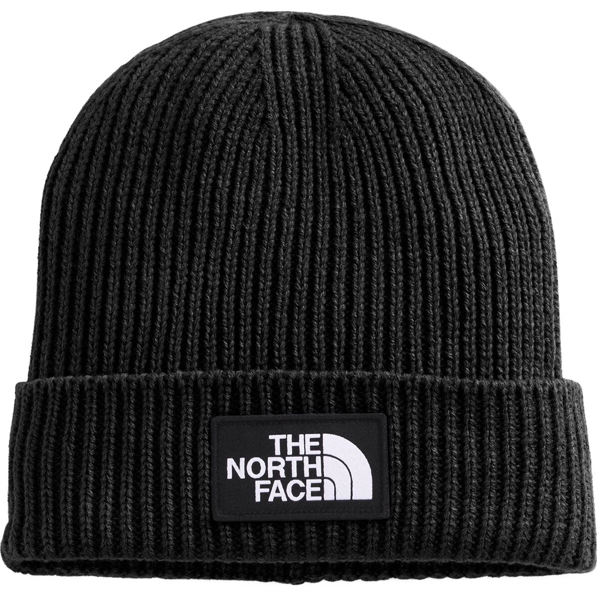 North Face Black Core Classic Knit Beanie Cuffed Skull Cap Adult One Size fit