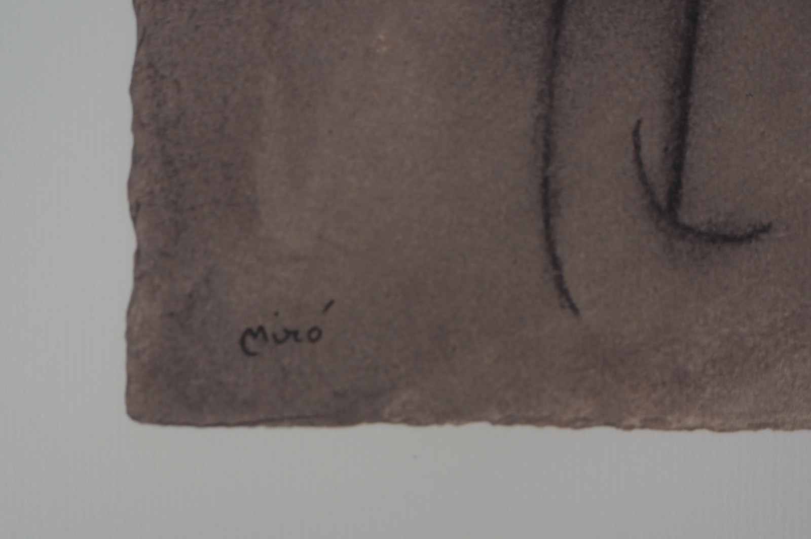 Joan MIRO : Trois femmes - Lithographie signée