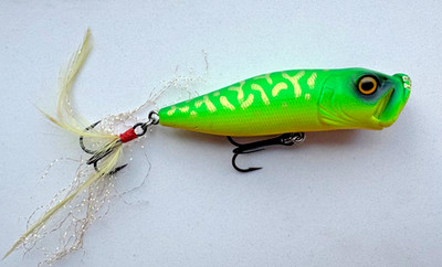 MEGABASS POPX KARAKUSA TIGER RESPECT COLOR 2004 POP-X Angelköder Wobbler