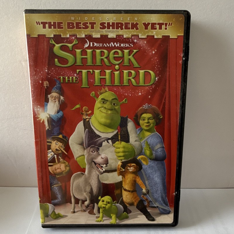 DreamWorks Shrek the Third (DVD, 2007) PG Widescreen Mike Myers