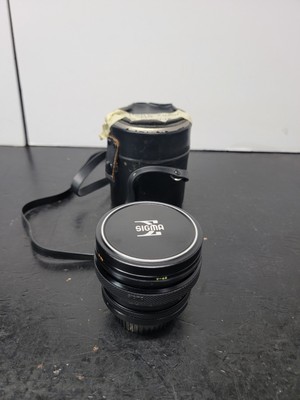 Sigma SQ 24mm f/2.8 Filtermatic Multi-Coated Konica Mount Lens