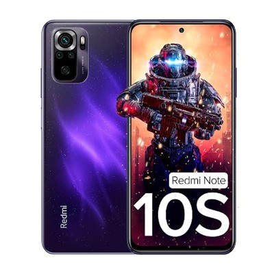 Redmi Note 10S (Frost White, 6GB RAM, 128GB Storage) - Super Amoled Disp