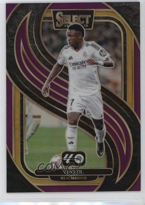 2024-25 Select La Liga Mezzanine Purple Prizm 67/99 Vinicius Junior Vini Jr 7y2