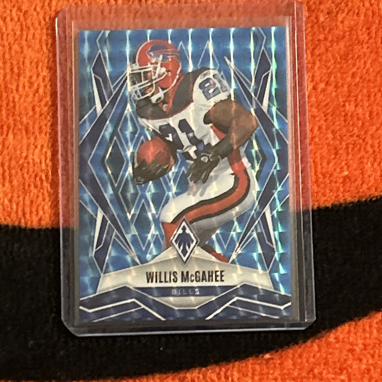 2025 Panini Phoenix - Willis McGahee #64 Light Blue pyramid /385