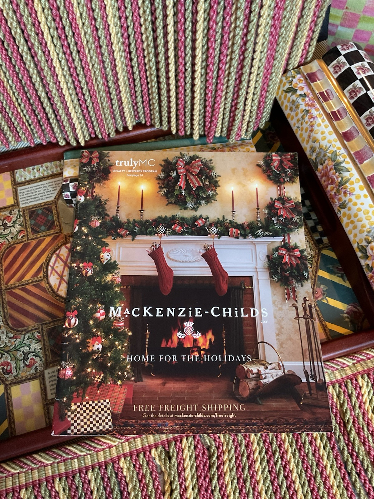 Mackenzie-Childs Catalog Home For Holidays | eBay